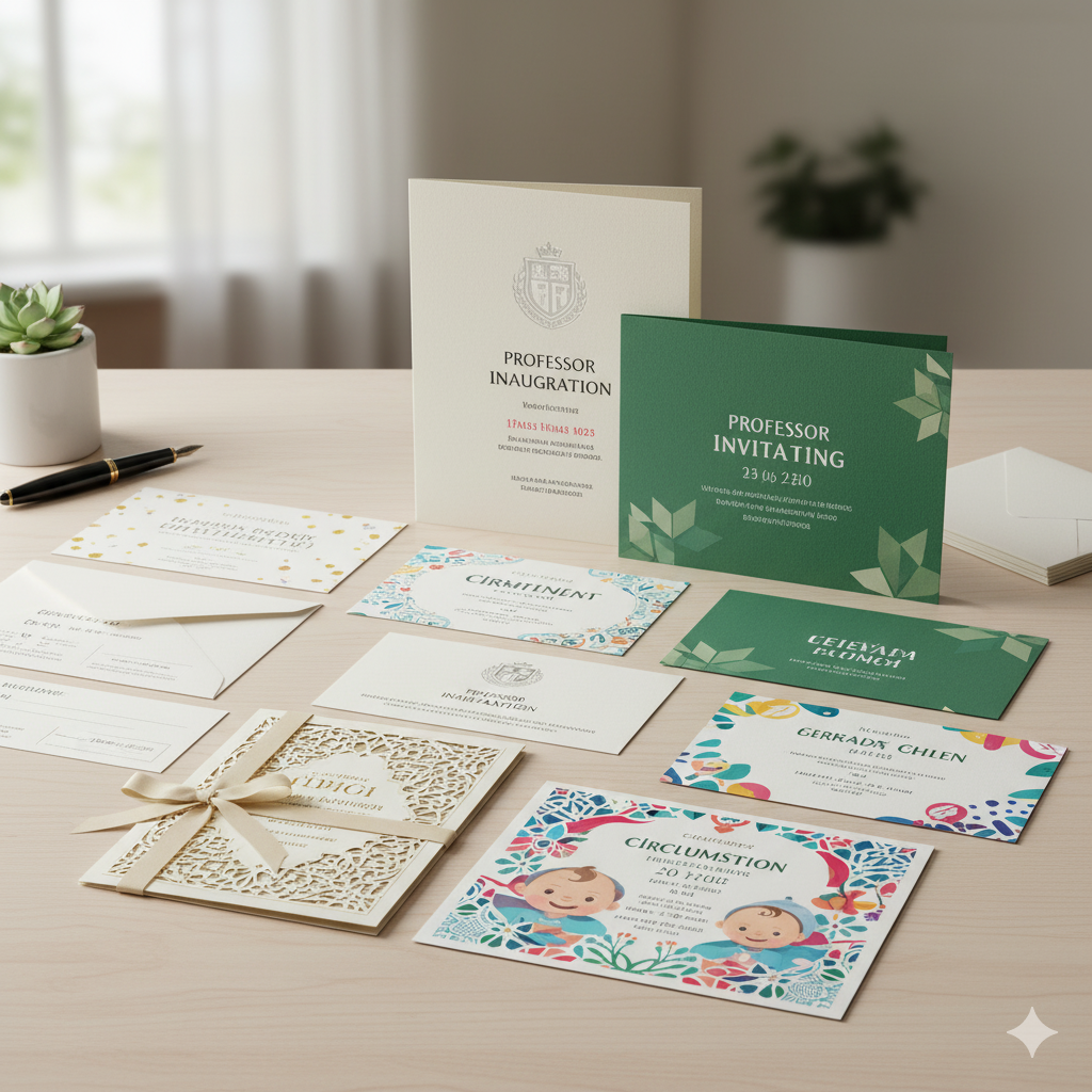 Undangan Pernikahan/Khitanan/Brevet