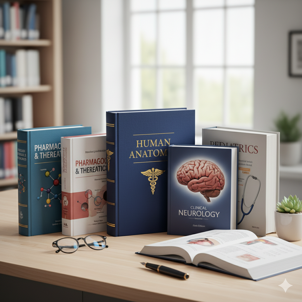 Buku Ajar Kedokteran, Hukum, Pendidikan, dll.